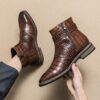 Men's Snakeskin Boots