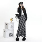 Chic Mermaid Midi Skirt