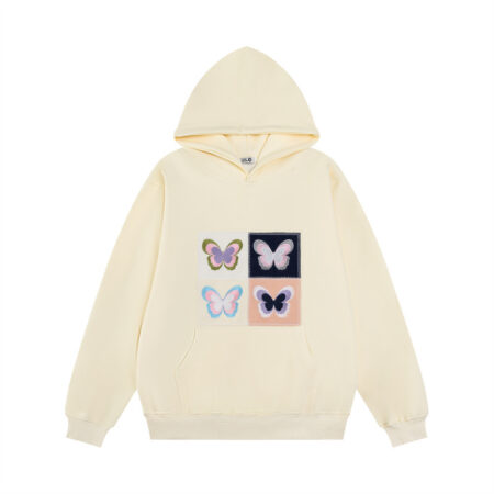 Multi Color Butterfly Hoodie