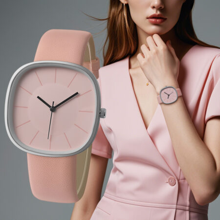 Sugar Silicon Cube Watch Female