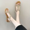 Flat Slip-on Roman Sandals