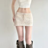 Lace-up Skirt for woman