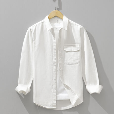 Japanese Casual Long-sleeve Shirt
