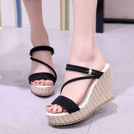 Buy wedge heels sandals for women